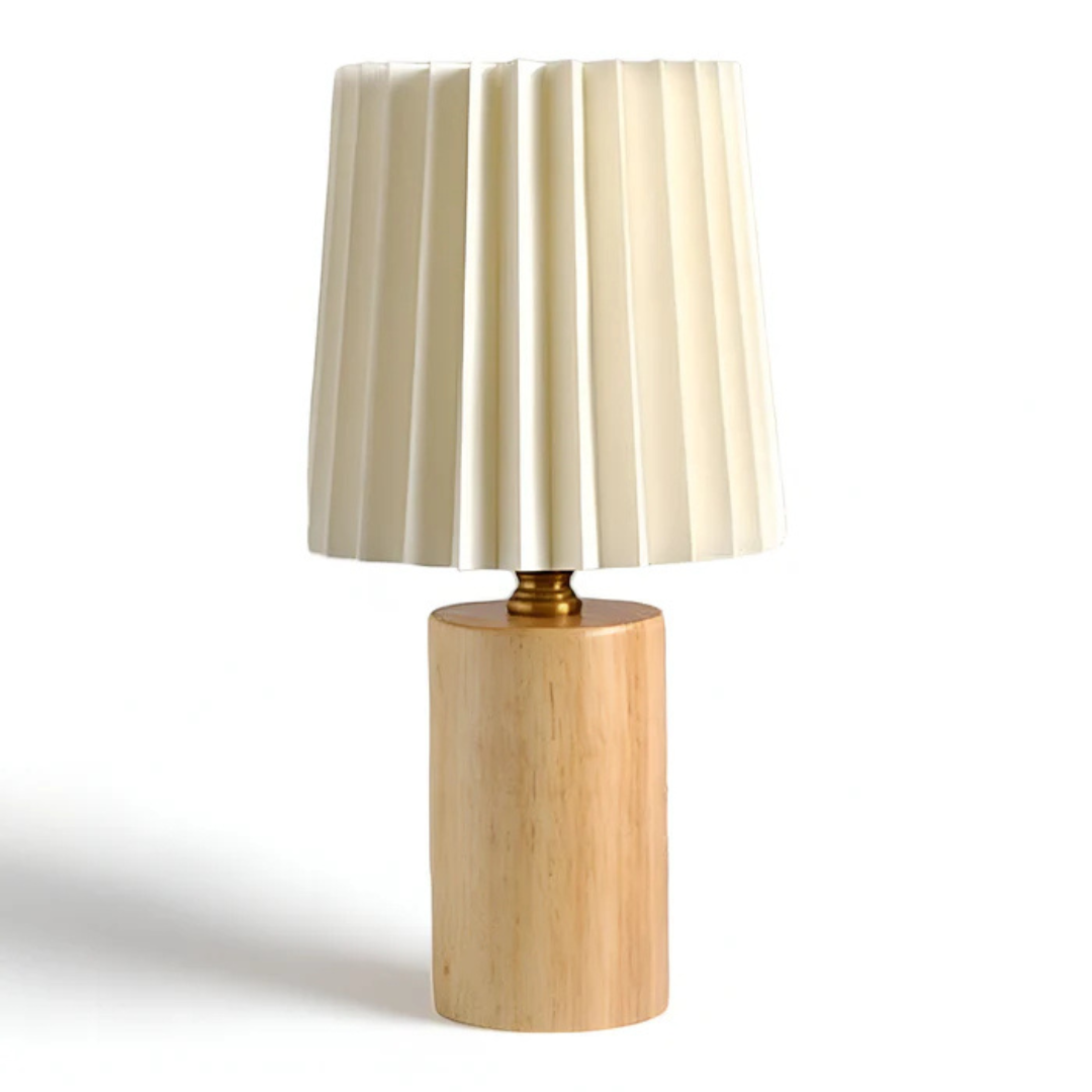 Wooden LED Table Lamp - Lumora - Warm White Lighting - Scandinavian Style