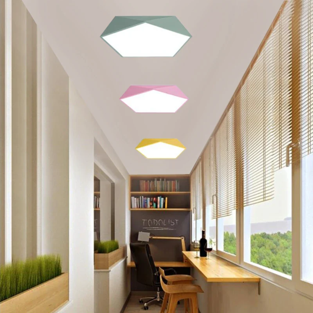 LED Ceiling Light - Lumora - Adjustable Brightness - Modern Style
