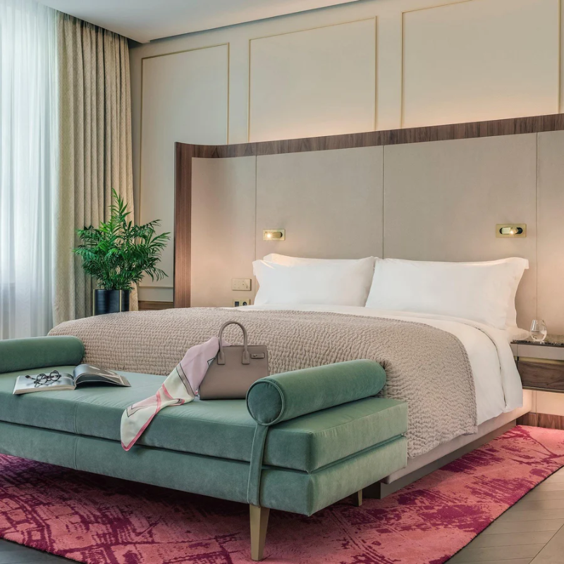 Modern LED Wall Lamp Bedside Reading Lamp - LumoRay - Flexible Arm - Dual Light Control