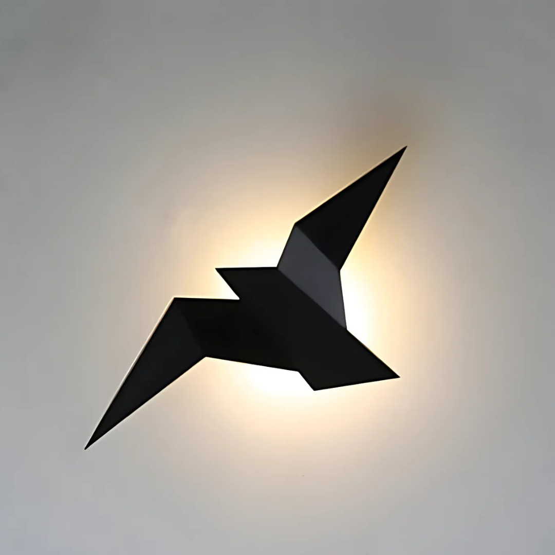 Indoor Wall Lamp - GlowFold - Geometric Accent - LED Warm Lighting