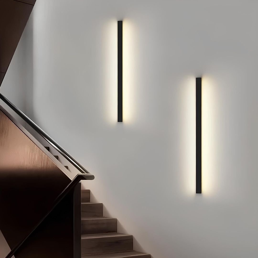 Minimalist LED Wall Lamp - Luminora - Warm Glow - Modern Interior Lighting