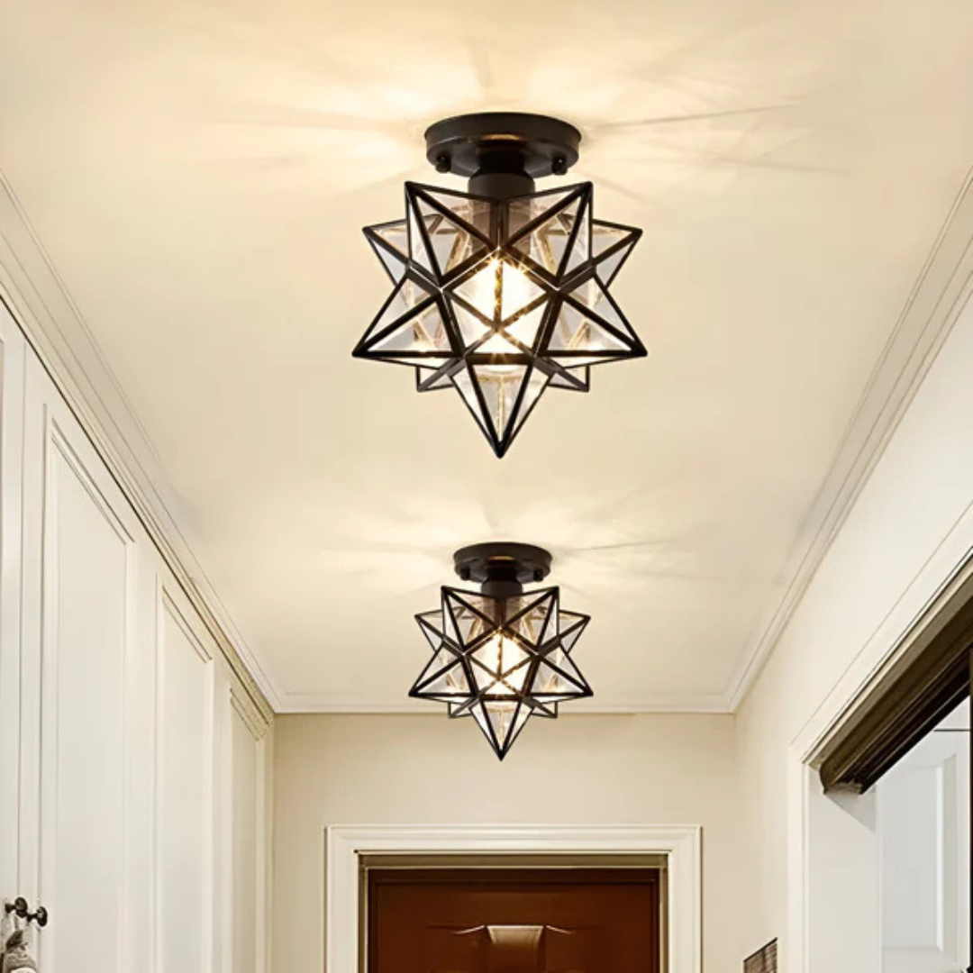 Ceiling Light - Lumora - Starry Glow Effect - Energy Efficient