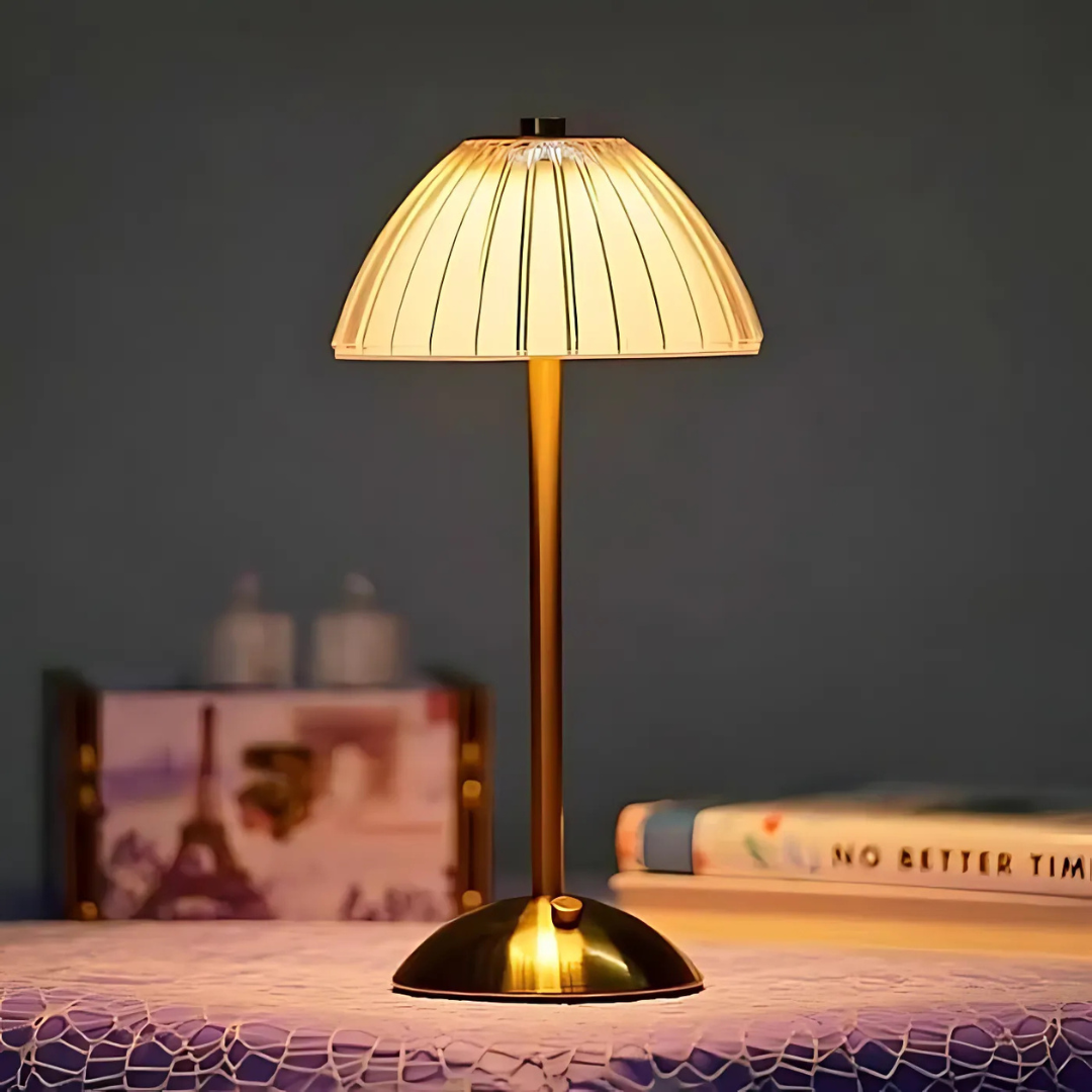 Crystal LED Table Lamp - Luminara - Rechargeable Lighting - Multi-Colour Modes