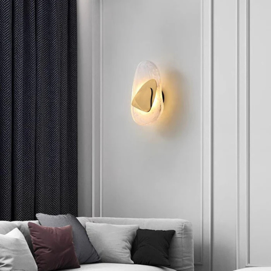 Modern LED Wall Lamp - LumoBrick - Stylish Indoor Lighting - Contemporary Home Accent