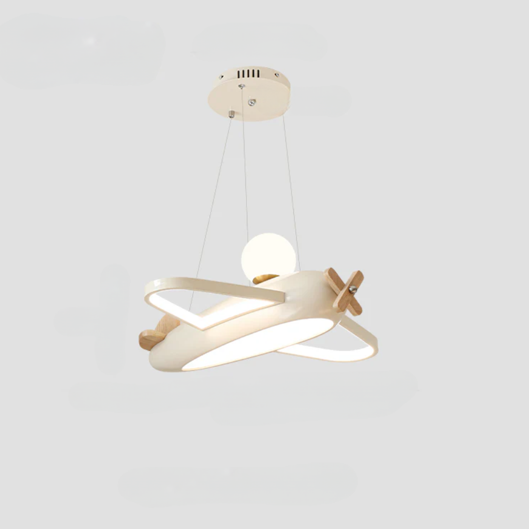 LED Ceiling Light Airplane - AeroLume - Three-Colour Dimming - Suitable for Children’s Rooms