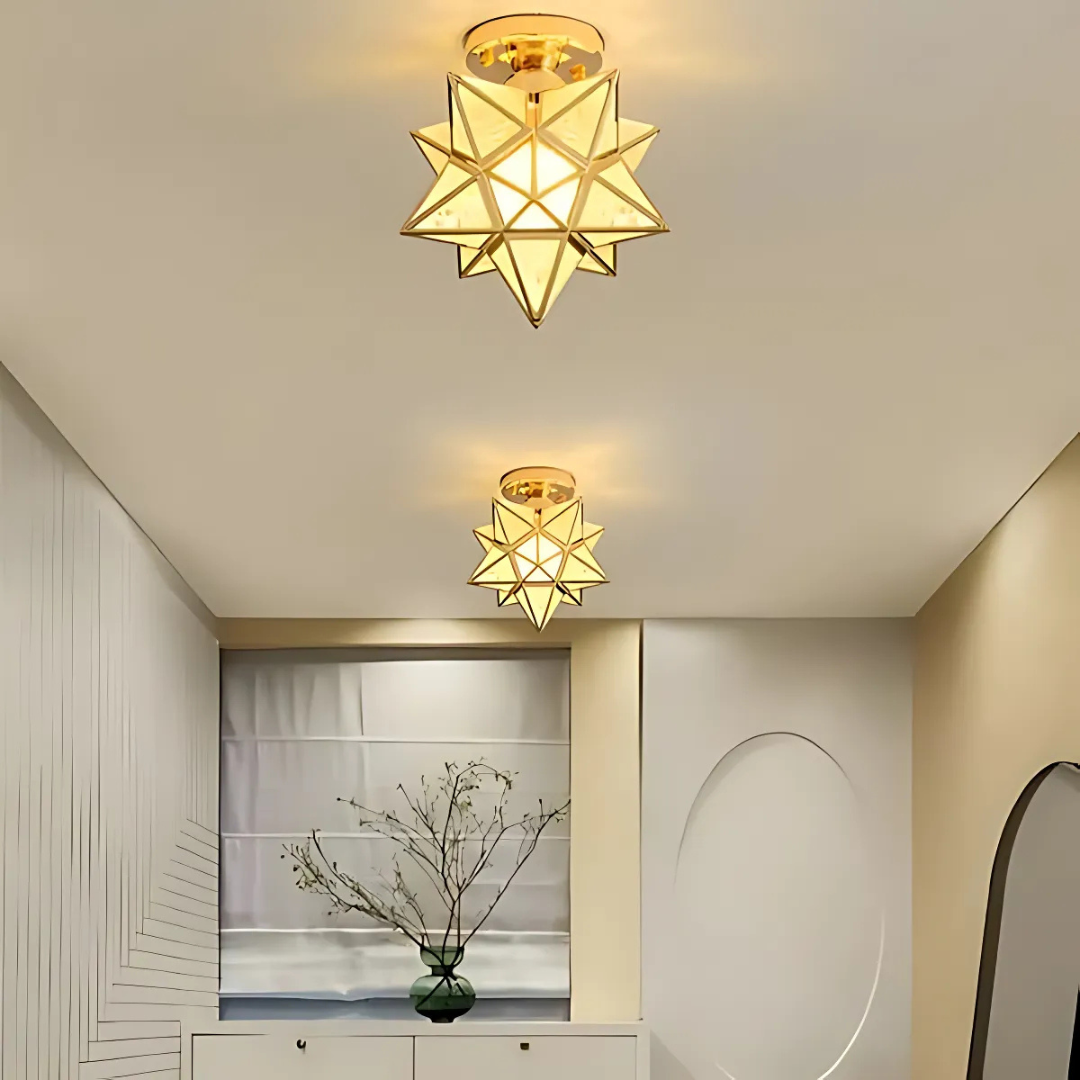 Ceiling Light - Lumora - Starry Glow Effect - Energy Efficient