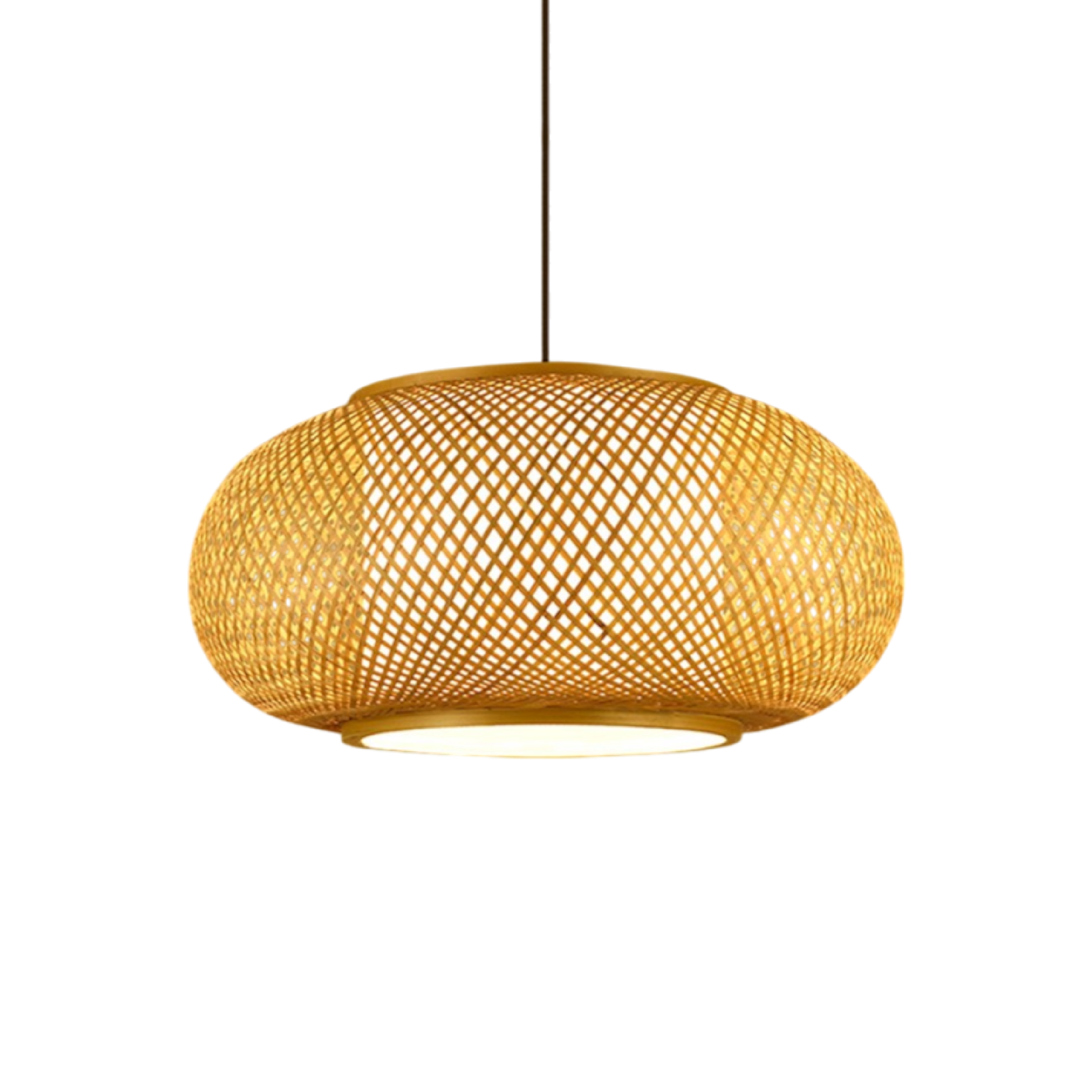 Bamboo Pendant Lamp - LumaBamboo - Natural Look - Airy Light Distribution