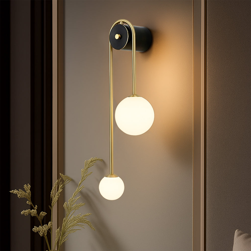 Arc-Shaped Wall Lamp - Arcvera - Warm Illumination - Modern Accent Lighting