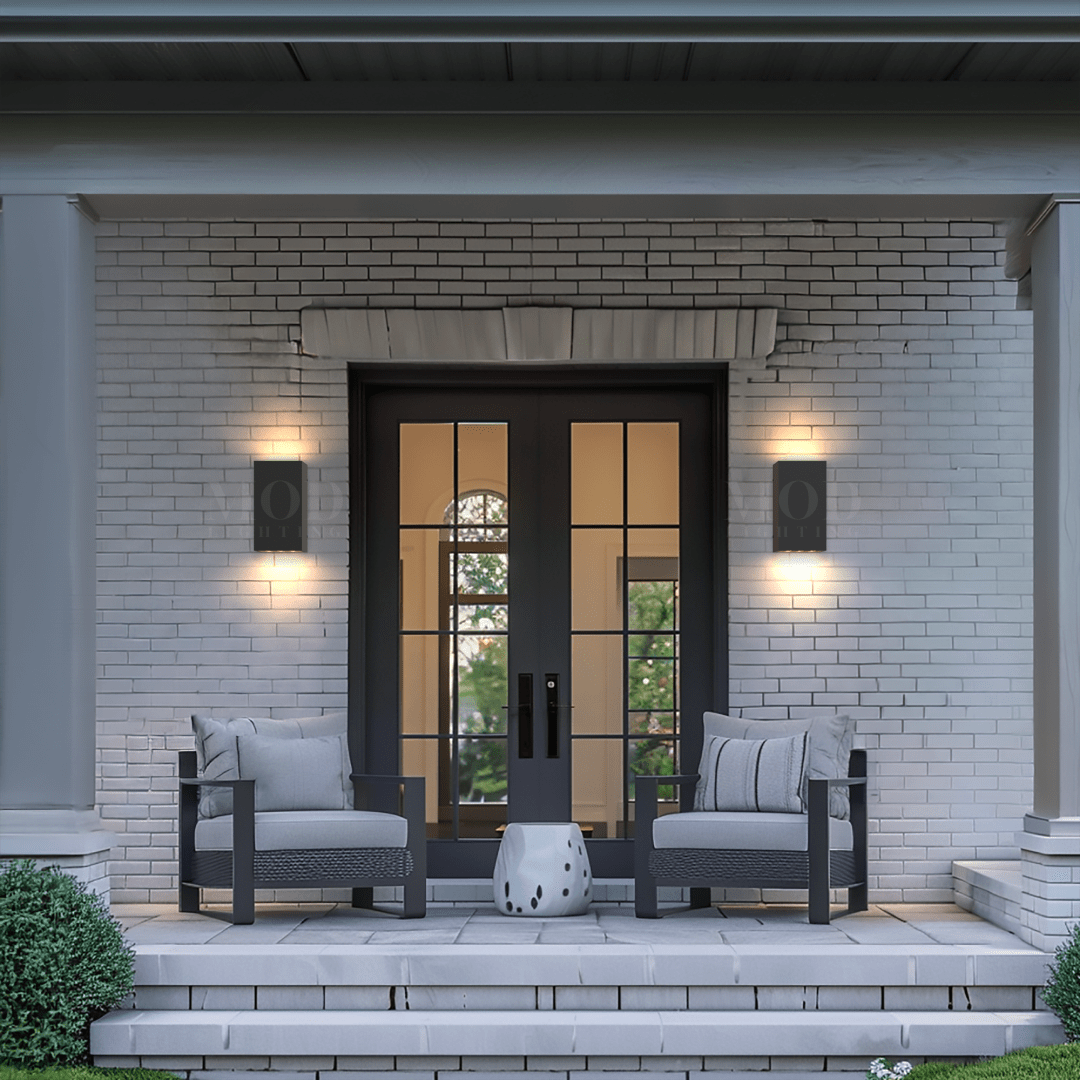 Outdoor Wall Light – LumoGlow – Weather Resistant – Minimal Aesthetic