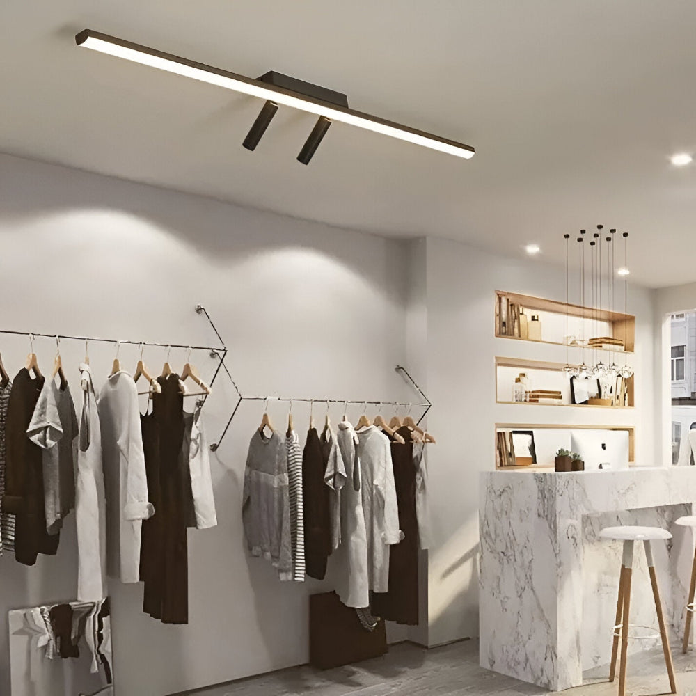 Adjustable LED Track Spot Ceiling Light - LumoRay - Directional Lighting - Swivel Spotlight