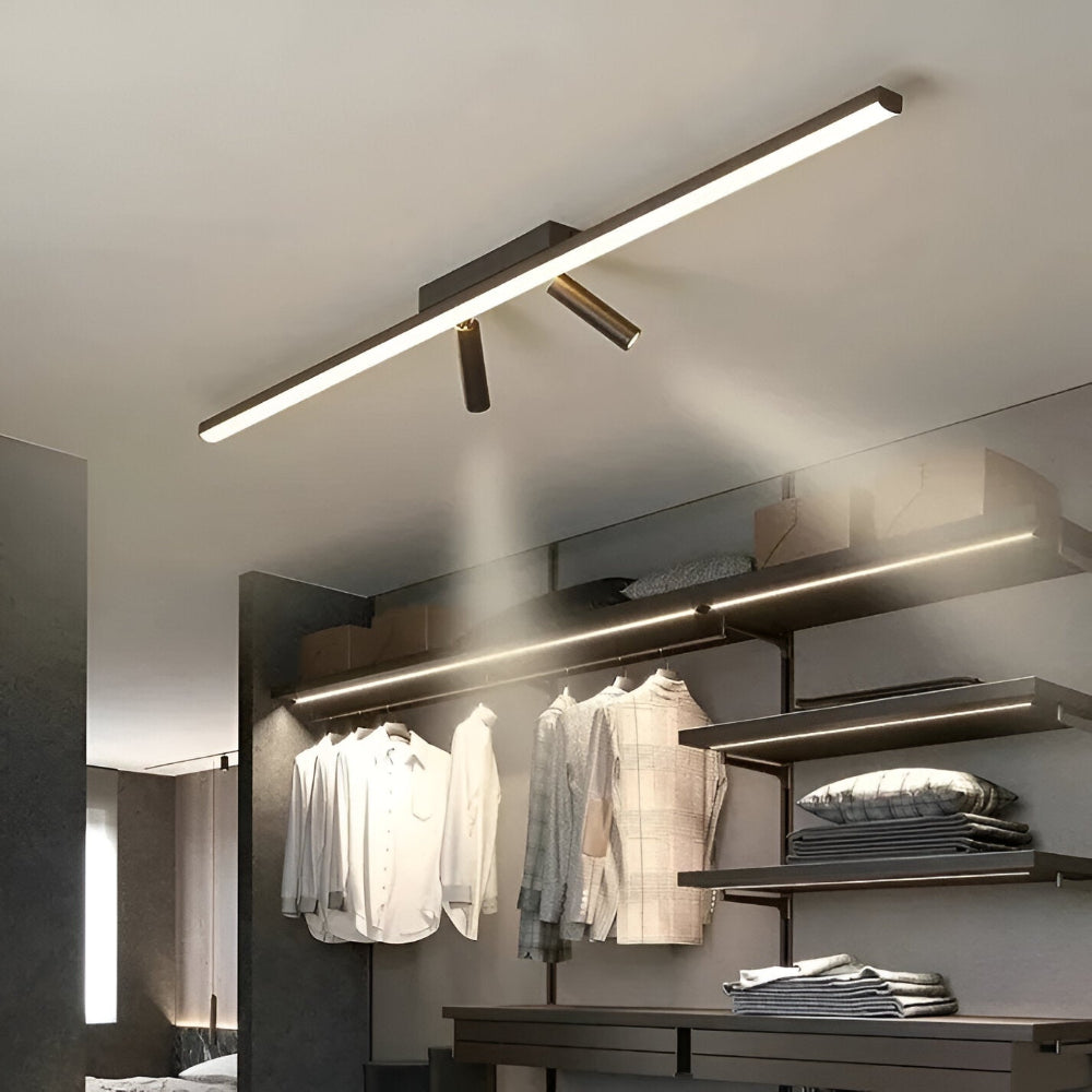 Adjustable LED Track Spot Ceiling Light - LumoRay - Directional Lighting - Swivel Spotlight