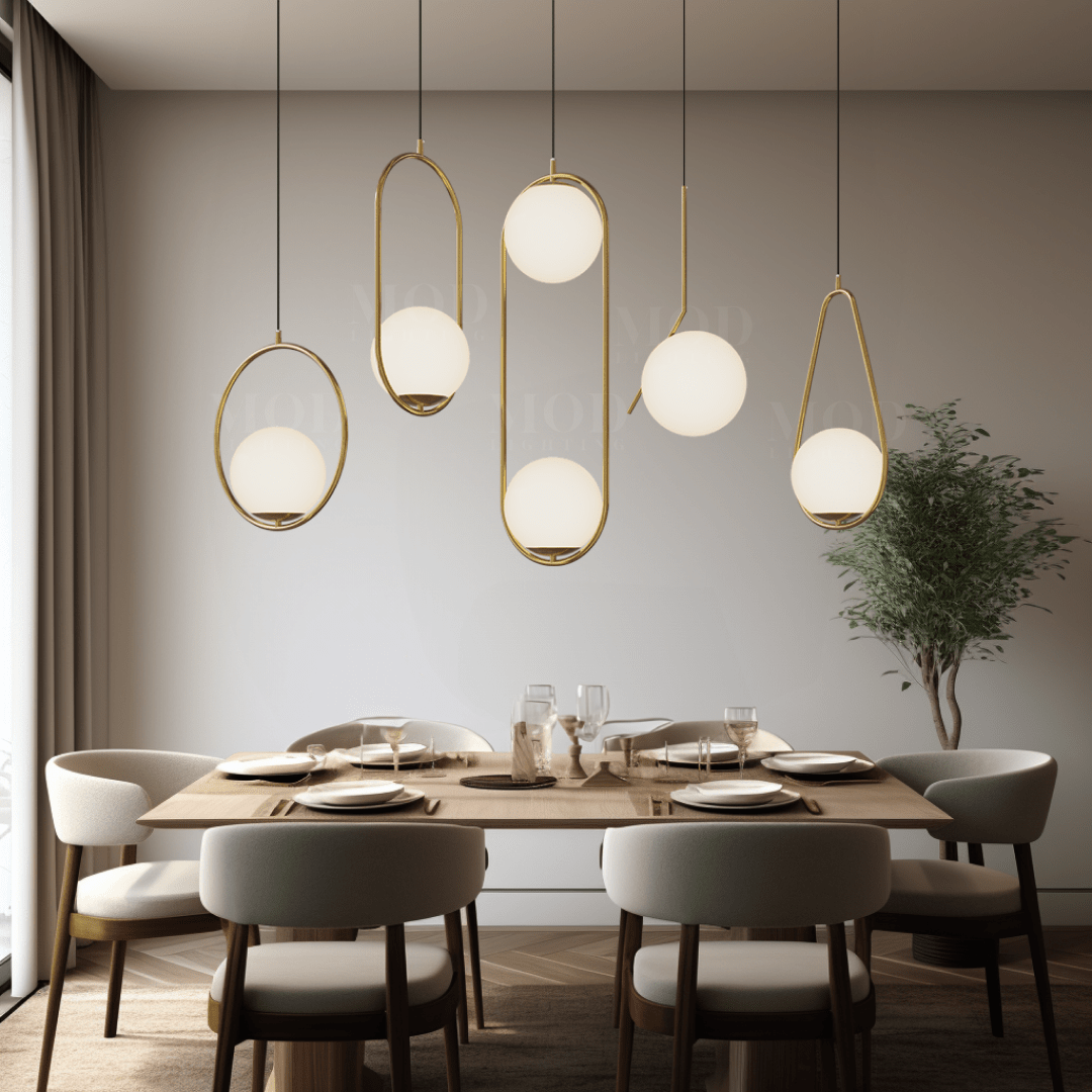 Pendant Light – GlowForm – Adjustable Fixture – Modern Interior Accent