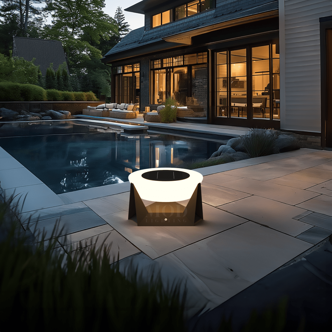 Solar Path Light – LumaGlow – Energy-Efficient Lighting – Remote Control Function
