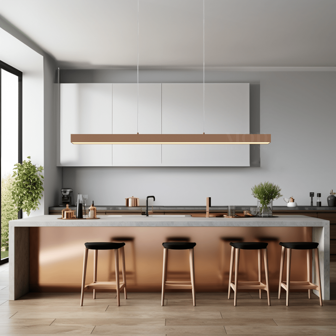 Pendant Light – LumoRay – Adjustable Drop – Modern LED Bar