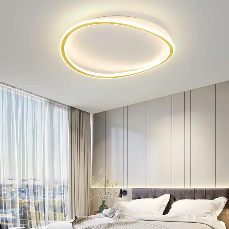 Modern LED Ceiling Light - Luminexa - Adjustable Brightness - Geometric Style