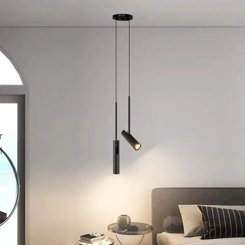 Modern LED Pendant Light - LumoSphere - Bedroom Lighting - Minimalist Style