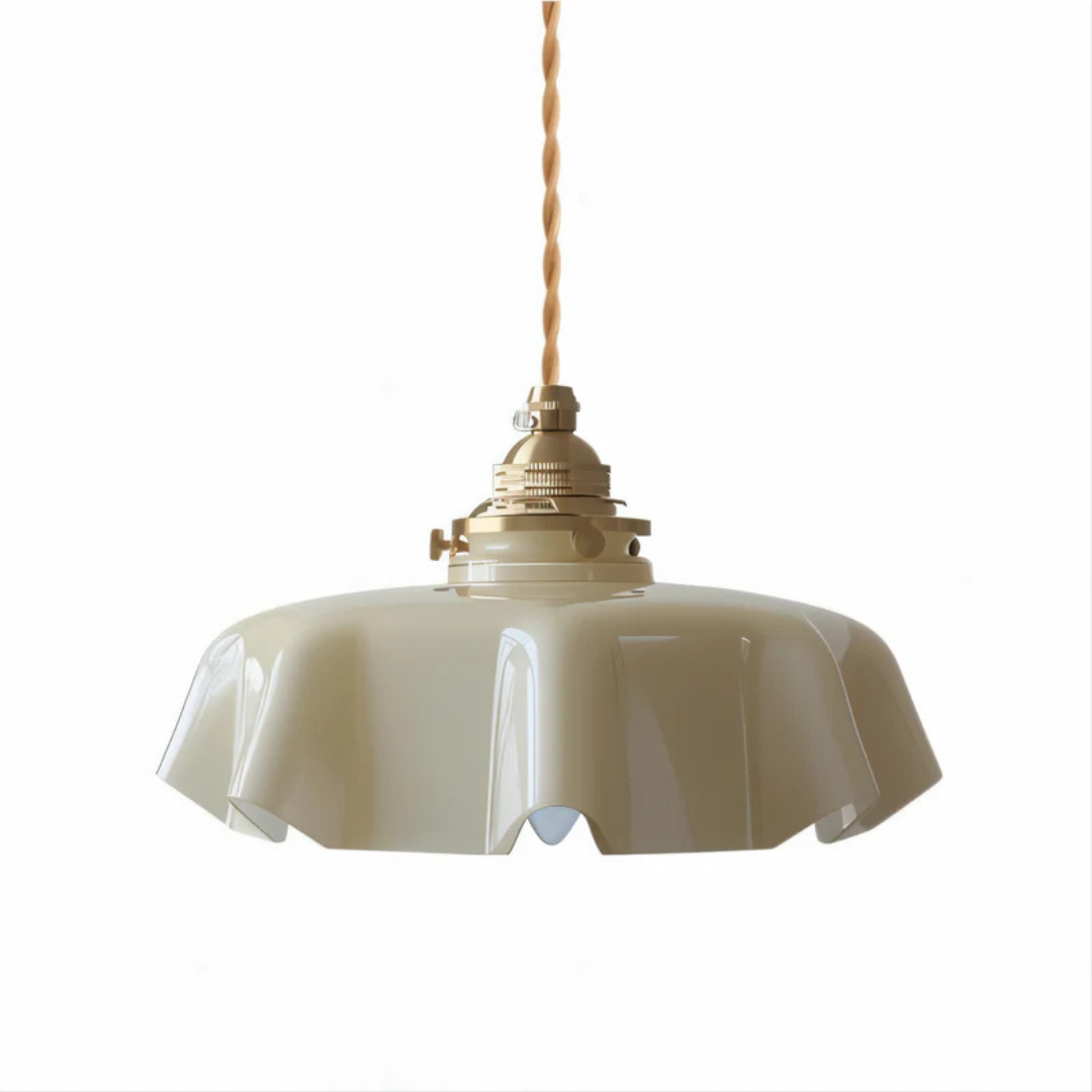 Pendant Lamp - Lumora - Flower Inspired Shade - Multiple Colour Options