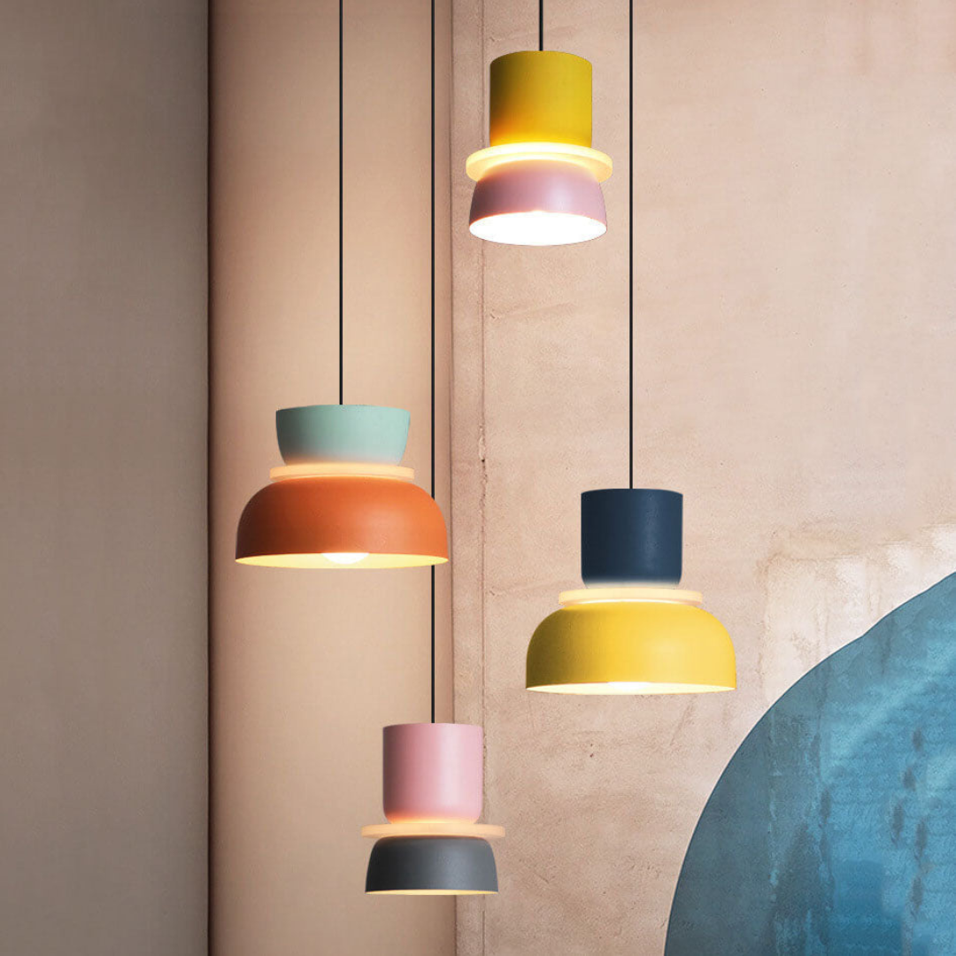 Scandinavian LED Pendant Lamp - Nordora - Adjustable Height - Warm White Lighting