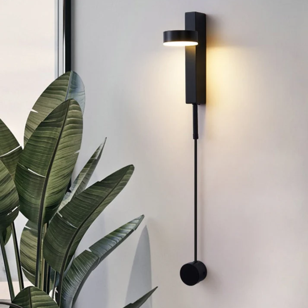 Minimalist Adjustable LED Wall Lamp - LumoRay - Flexible Lighting - Sleek Structure