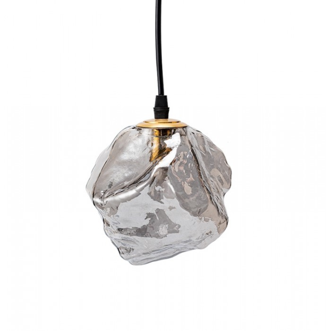 Glass Pendant Lamp - Virello - Dining Table Accent - Warm Tricolour Lighting