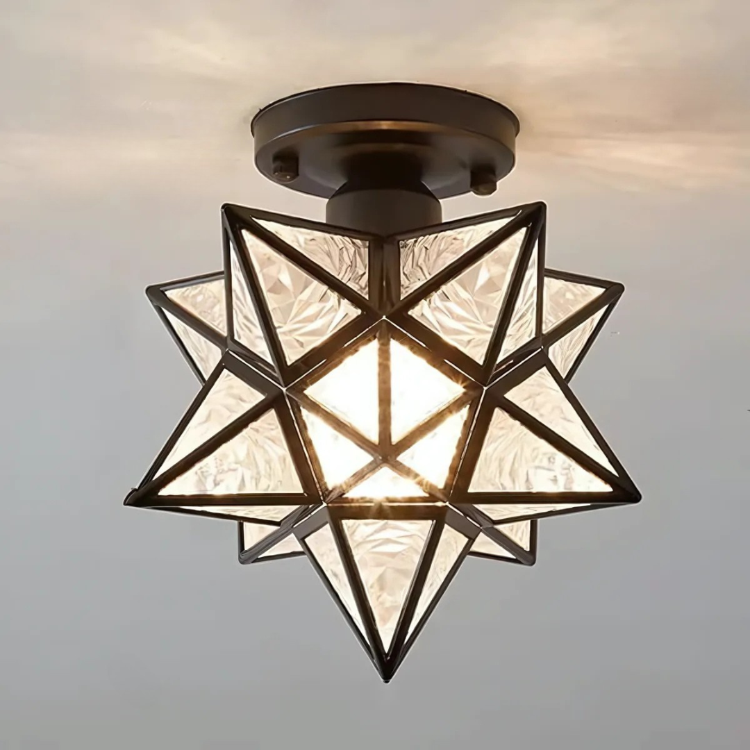 Ceiling Light - Lumora - Starry Glow Effect - Energy Efficient