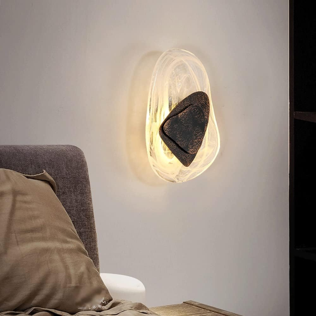 Modern LED Wall Lamp - LumoBrick - Stylish Indoor Lighting - Contemporary Home Accent