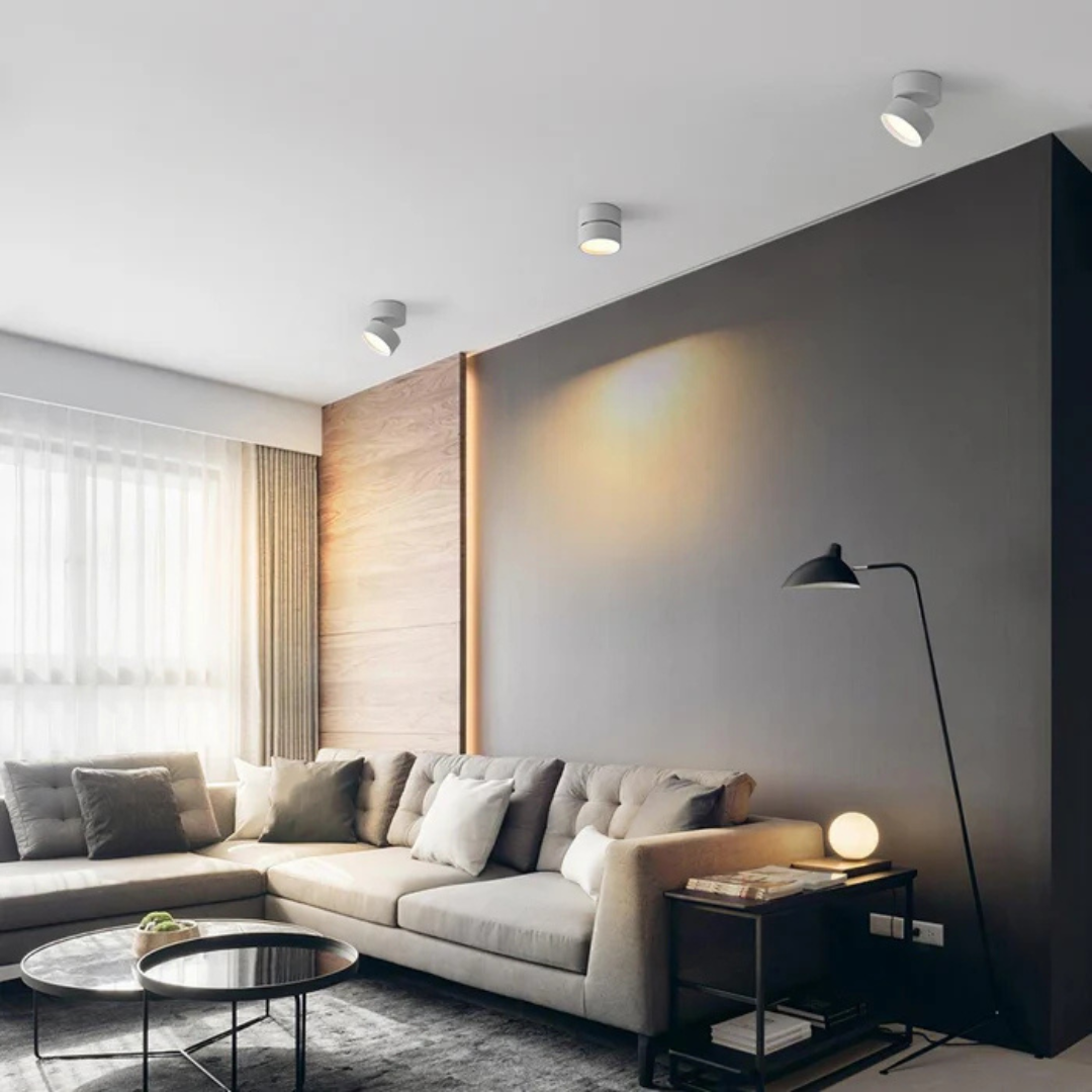 Adjustable LED Ceiling Light - LumaCore - Swivel Head - Multiple Light Colours