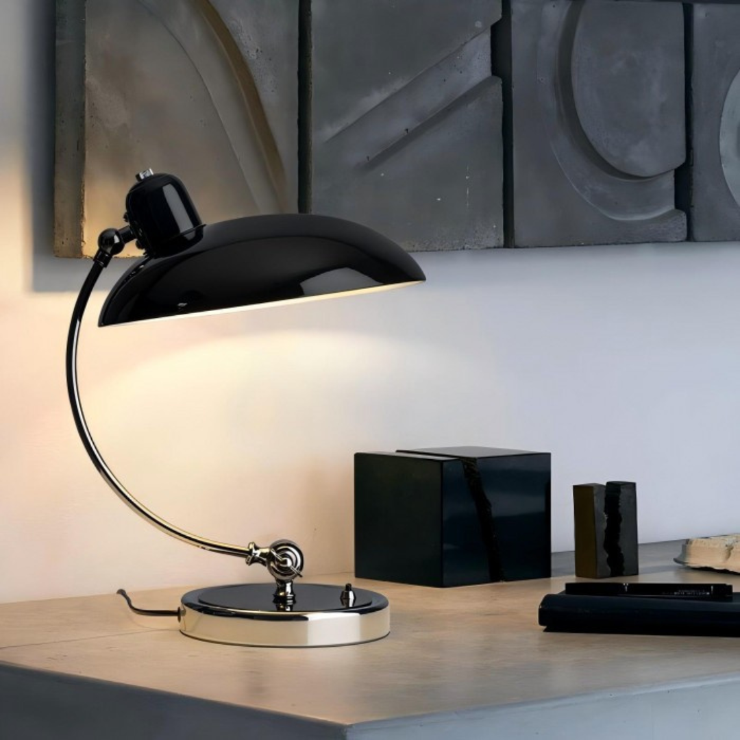 Adjustable LED Table Lamp - Lumivine - Vintage Style - Flexible Lighting