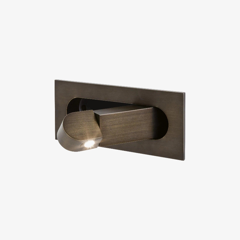 Modern LED Wall Lamp Bedside Reading Lamp - LumoRay - Flexible Arm - Dual Light Control