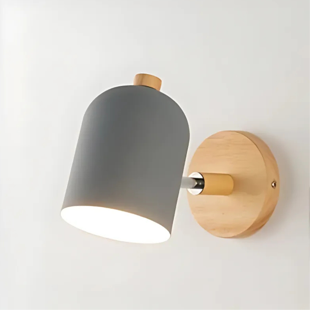 Wooden Wall Lamp - Nordvale - Ambient Lighting - Minimalist Accent Fixture