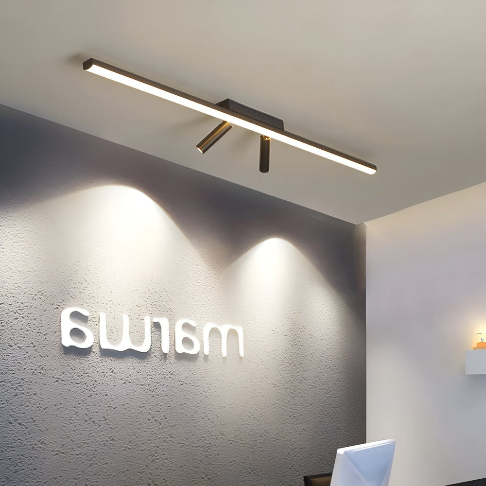 Adjustable LED Track Spot Ceiling Light - LumoRay - Directional Lighting - Swivel Spotlight