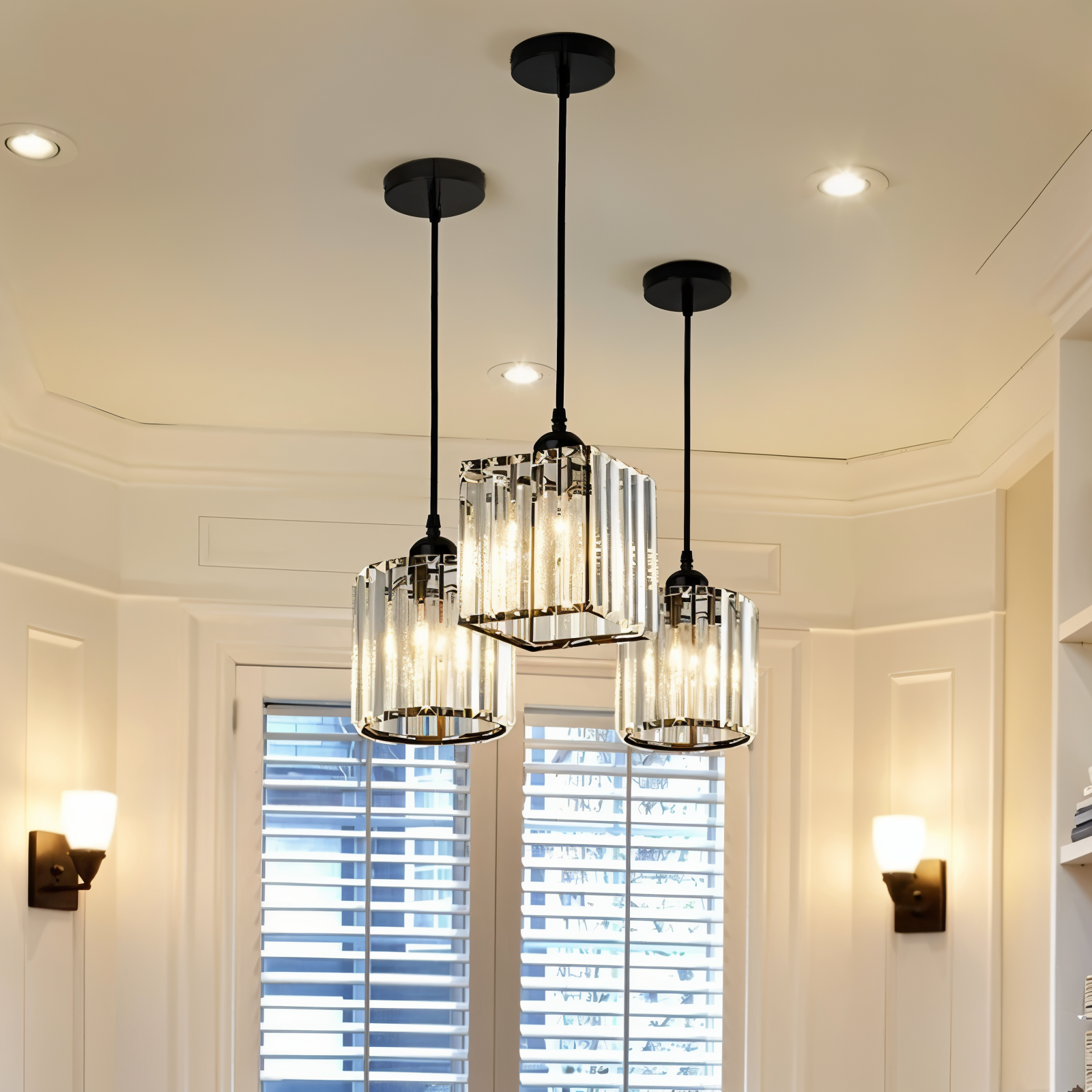 Elegant Pendant Lamp - Lumora - Contemporary Lighting - Ideal for Living Room