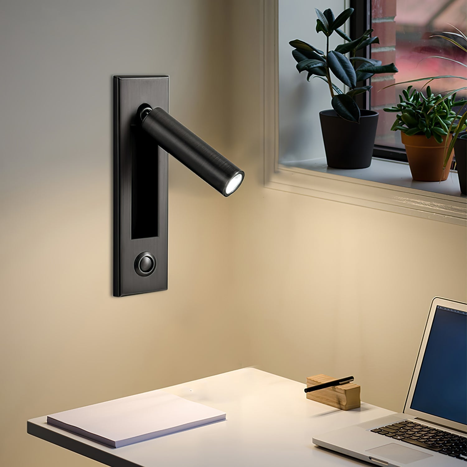 Modern Recessed LED Wall Lamp - LumoArc - Space-Saving Fixture - Warm White Lighting