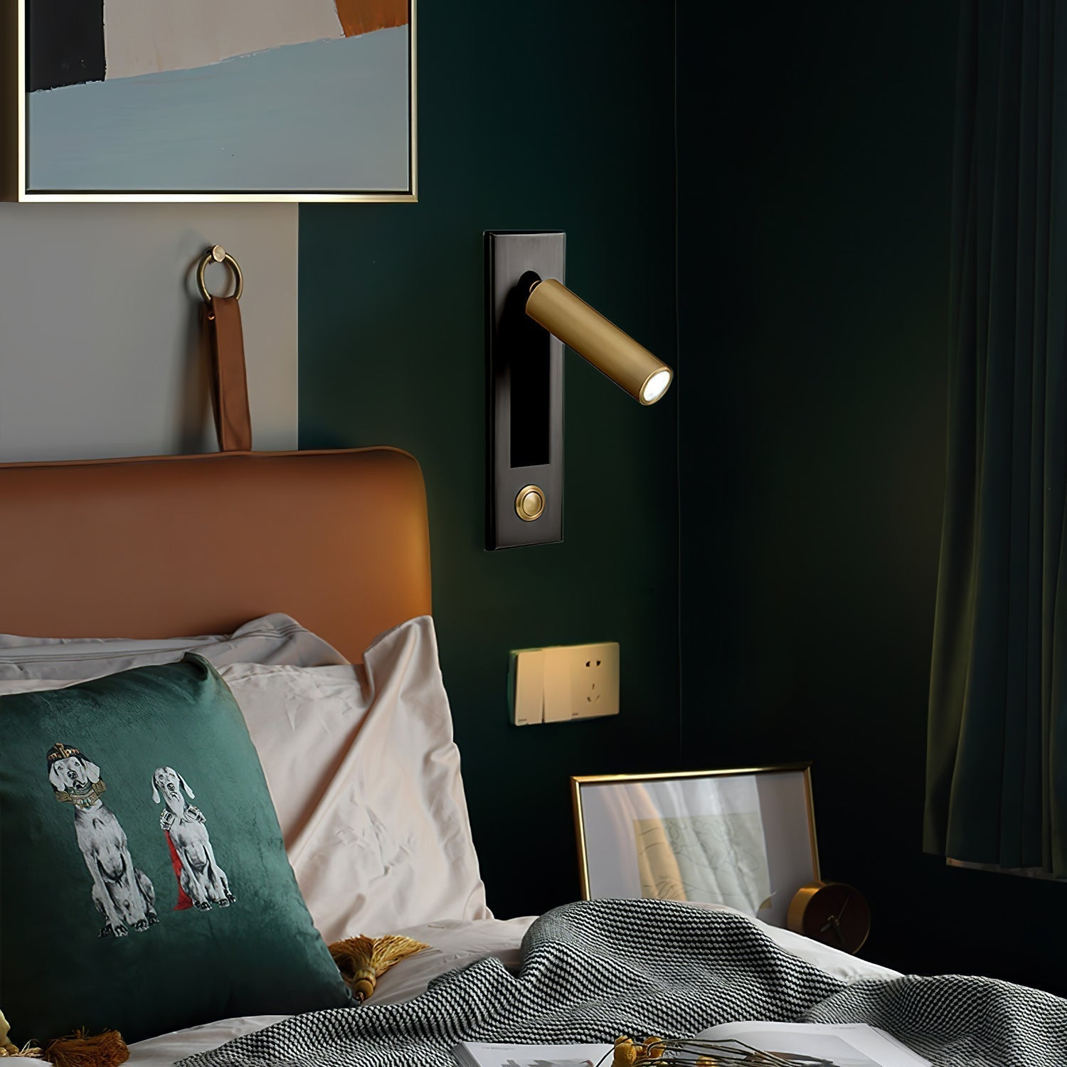 Modern Recessed LED Wall Lamp - LumoArc - Space-Saving Fixture - Warm White Lighting