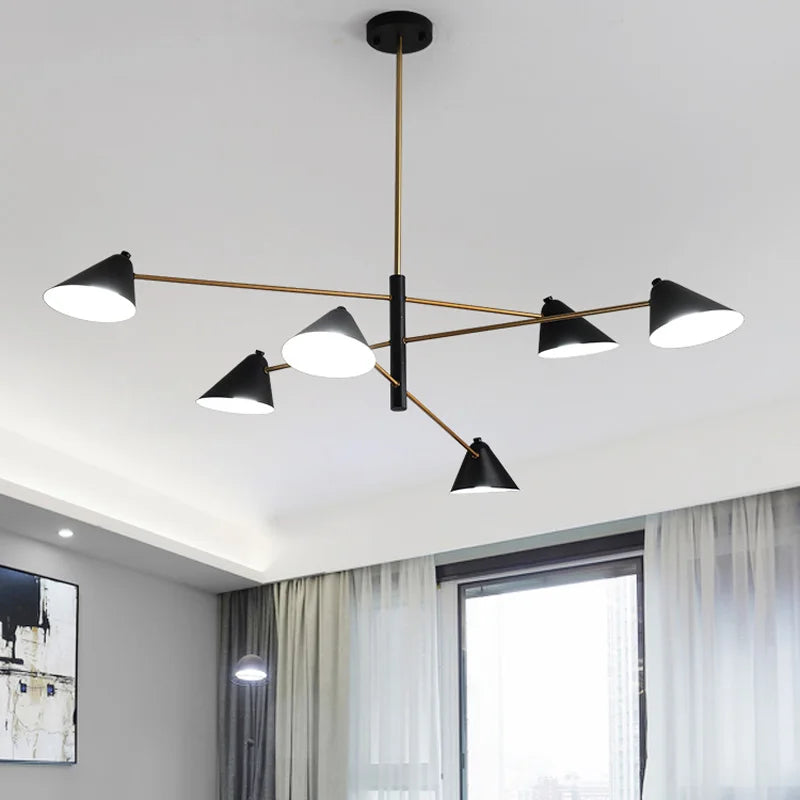 Scandinavian Art Pendant Lamp - Nordura - Dining Room Lighting - Minimalist Style