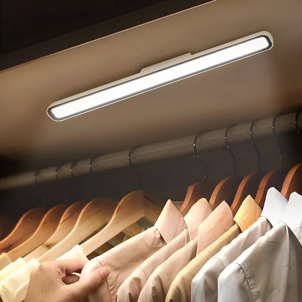 Portable Magnetic LED Light Bar Rechargeable - LumoBar - Wireless Mounting - Adjustable Brightness